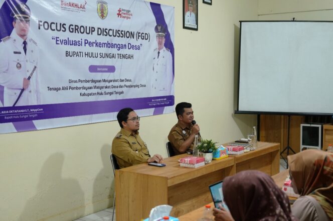 
 Masih Ada 2 Desa Berstatus Tertinggal di HST, Bupati Aulia Minta Sesuaikan APBDes