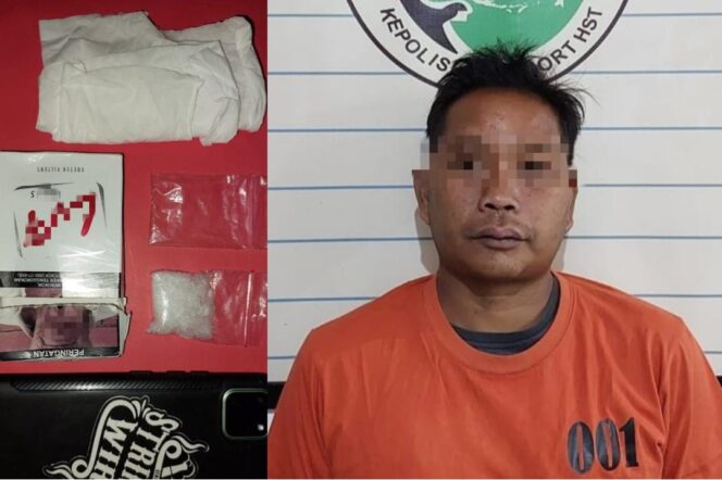 
 Pemuda Asal Kandangan Diringkus Polisi Tersandung Narkoba di Gedung Pemuda Terbengkalai