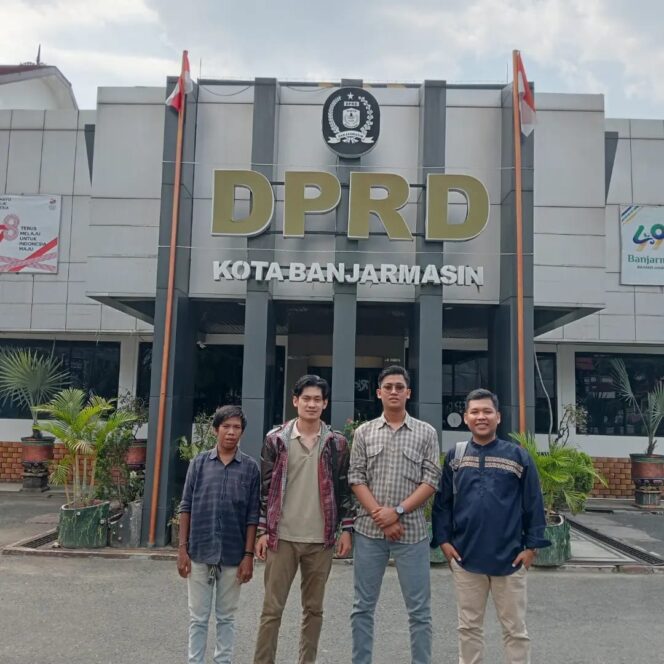 
 Soroti Anggaran Aksesoris Jembatan Pasar Lama dan Rumdin Walikota, HMI dan IMM Banjarmasin Layangkan Surat Audiens