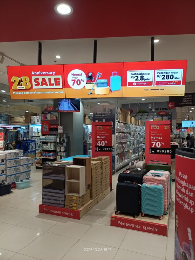 
 Promo ACE ANNIVERSARY Dutamall Banjarmasin