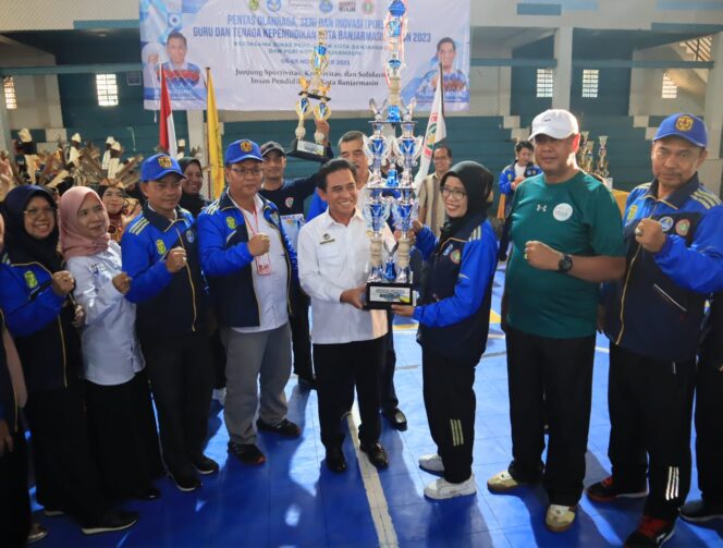 
 Lewat PORSENI, Kreativitas Tenaga Pendidik di Banjarmasin Terus Diasah