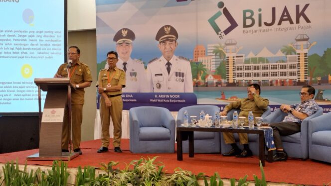 
 Aplikasi SIBIJAK, Jadi Solusi Pengoptimalan Penarikan Pajak dan Retribusi Daerah Kota Banjarmasin