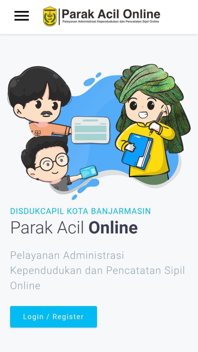 
 Pasca Dirilis Aplikasi Parak Acil Online, Pengurusan Berkas Kependudukan Secara Langsung Mulai Berkurang