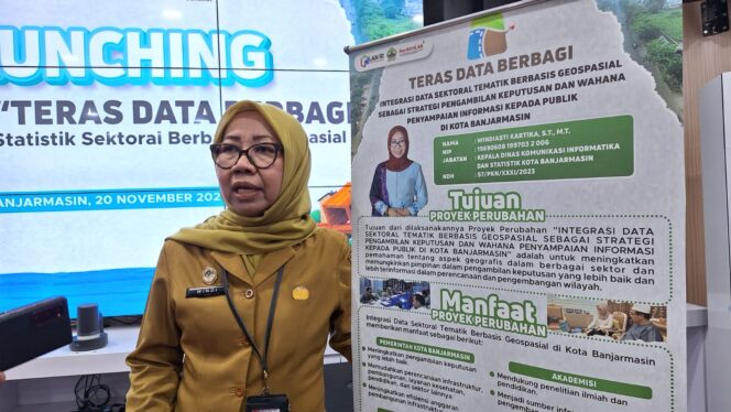 
 Teras Data Berbagi Hadir Jadi Acuan Kebijakan Pemko Banjarmasin