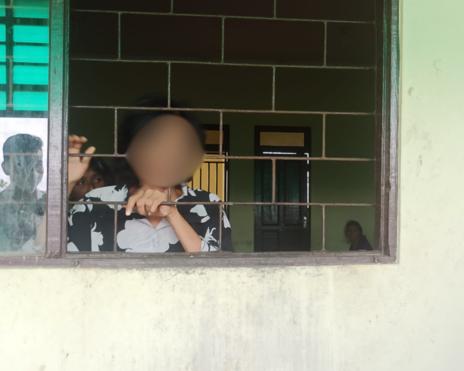 
 Salah satu pasien ODGJ di Shelter Rumah Singgah Dinsos Kota Banjarmasin.