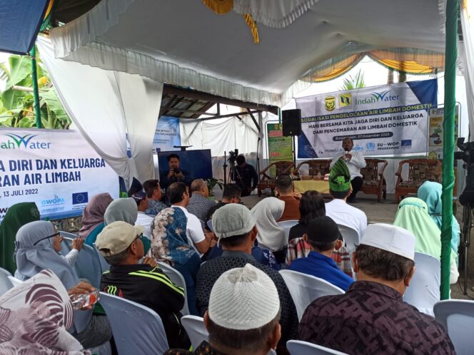 
 Tata Cara Pengelolaan Air Limbah Disosialisasikan Kepada Warga Kampung Hijau dan Biru Banjarmasin