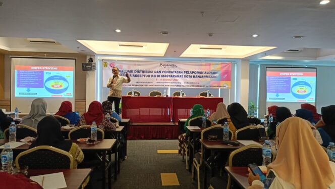 
 Jadi Ujung Tombang Penanganan Stunting di Banjarmasin, Petugas Lini Lapangan Dievaluasi