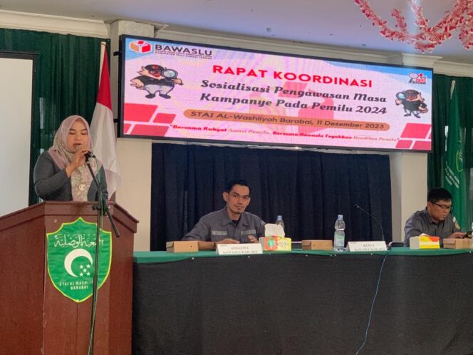 
 Potensi Kerawanan Kampanye di HST, Bawaslu Buka Sosialisasi
