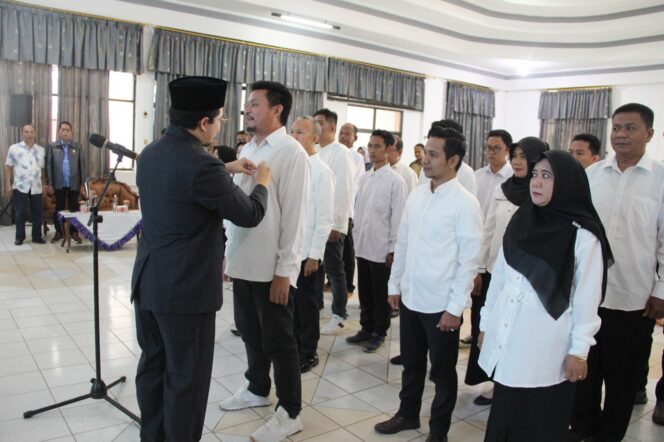 
 Lantik Pengurus FKDM HST, Bupati Aulia Pinta Jaga Keamanan dan Ketertiban Masyarakat