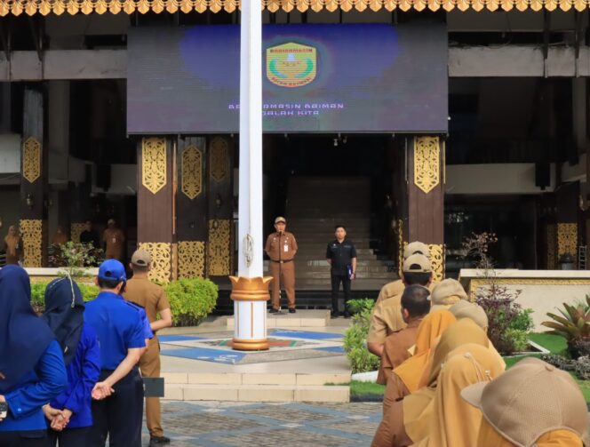 
 Apel Perdana di Tahun 2024, Sekdako Ikhsan Budiman Pinta ASN Semakin Solid dalam Kinerja