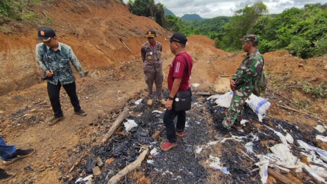 
 Tim Lingkungan Hidup HST Tinjau Konsesi AGM di Blok 6, Bahas Langkah Indikasi Tambang Ilegal