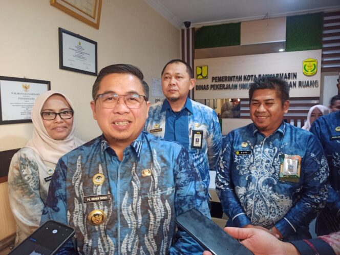 
 Wali Kota Banjarmasin Cek Program Prioritas Dijalankan di PUPR di 2024
