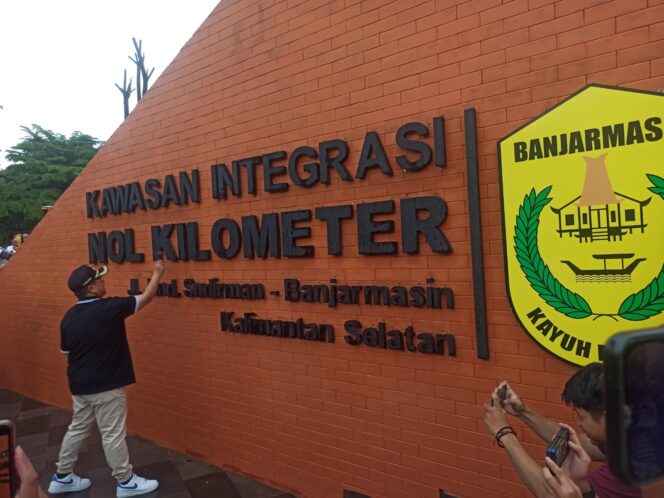 
 Hadirnya Kawasan Integritas Nol Kilometer Jadi Awal Sejarah Pengembangan Konektivitas Transportasi di Banjarmasin