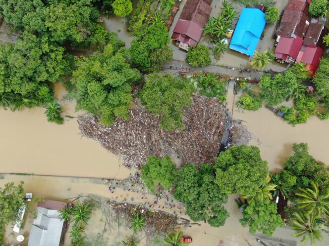 
 Barabai Dikepung Banjir, Begini Upaya Pemkab HST