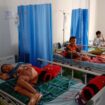 Ket foto : Ilustrasi pasien anak-anak penderita DBD yang tengah dirawat.
