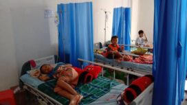 Ket foto : Ilustrasi pasien anak-anak penderita DBD yang tengah dirawat.