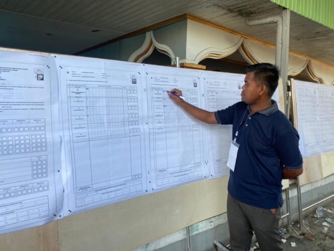 
 Lembur Hingga Dini Hari, Wali Kota Banjarmasin Sempat Terima Laporan Petugas KPPS Tumbang