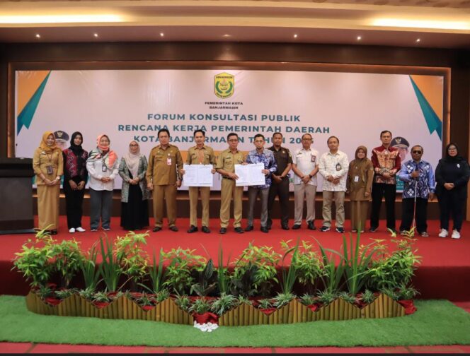 
 Dokumen RKPD Kota Banjarmasin 2025 Dikaji Lewat Forum Konsultasi Publik
