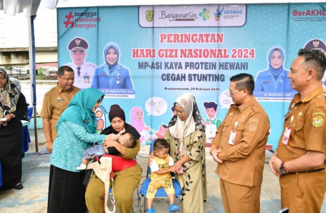 
 Peringati Hari Gizi Nasional, Pemko Banjarmasin Fokus Penanganan Stunting