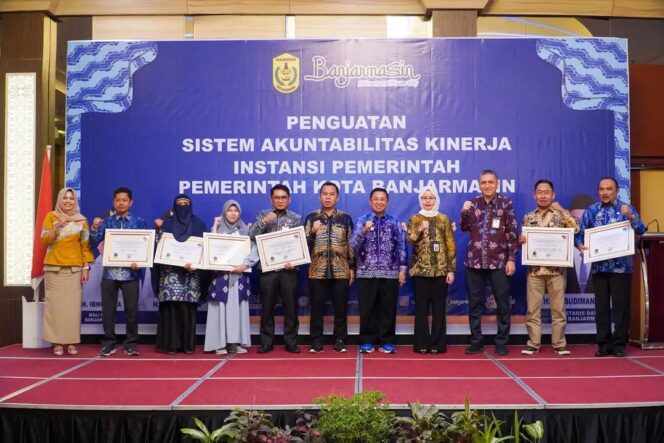 
 Banjarmasin Targetkan A, Sekda Ajak OPD Banjarmasin Tingkatkan Indeks SAKIP