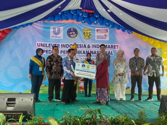 
 Program Kolaborasi, 5 SDN di Banjarmasin Terima Bantuan Revitalisasi Sarana Sekolah