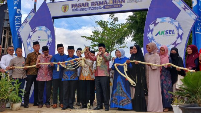 
 Ada Subsidi Komoditas Sampai 50 Persen di Pasar Ramadan HST