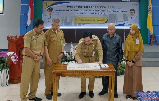 
 RSHD Barabai Punya Gedung Baru Khusus Bayi, Bupati Aulia Dorong Kuota ASN Nakes