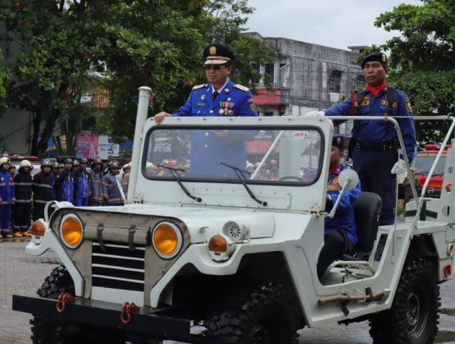 
 HUT Damkar Ke-105 Tahun, Pemko Banjarmasin Terus Tingkatkan Sarana Prasarana Pemadam Kebakaran dan Nasib Redkar