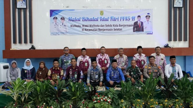 
 Pemko Banjarmasin Gelar Halal Bihalal Bersama Masyarakat di Dua Kecamatan