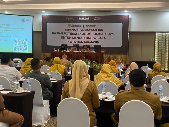 
 Limbah Kayu di Kota Banjarmasin Berpotensi Tingkatkan Perekonomian, Pemko Lakukan Kajian