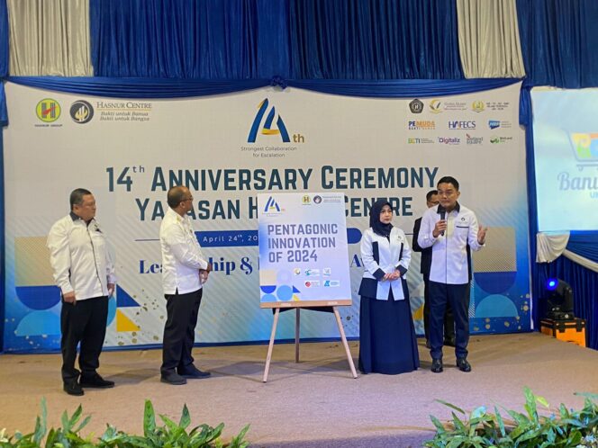 
 Di HUT ke 14, Yayasan Hasnur Centre Melaunching Inovasi dan Project Baru “Pentagonik Innovation”