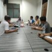 Ket Foto: Rapat Koordinasi rencana nonbar semifinal Piala Asia U-23 dengan Sekda HST.