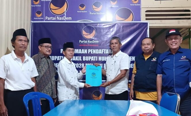 
 Bursa Balon Pilkada 2024 HST Mulai Ramai, Cek Pendaftar di DPD NasDem