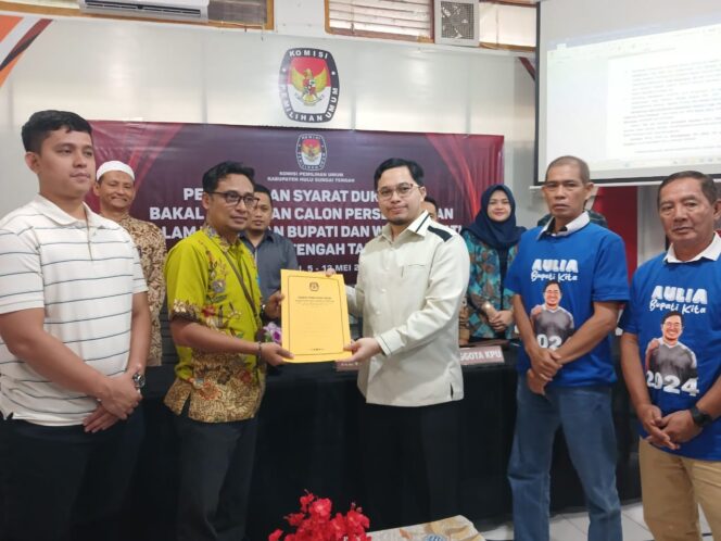 
 Amanah Pendukung, Aulia-Mansyah Coba Jalur Independen Pilkada HST 2024