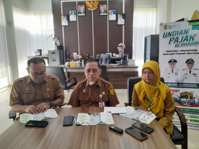 
 BPKPAD Banjarmasin Berlakukan Undian Pajak Berhadiah Utama Umrah