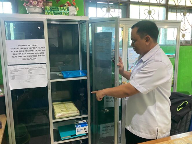 
 Belasan Laptop SDN 5 Basirih Banjarmasin Raib Digondol Maling