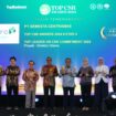 PT SEMESTA Centramas saat menerima penghargaan TOP CSR Award dan Top Leader On CSR Commitment 2024.| foto : istimewa