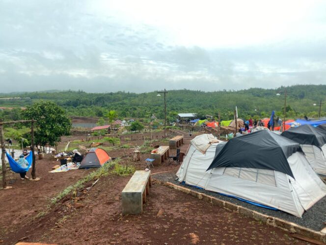 
 “Pamaton Hill” Destinasi Alam Berkonsep Camping Ground