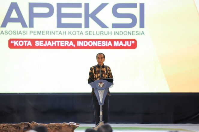 
 Pesan Jokowi di Rakernas APEKSI, Pentingnya Perencanaan Kota Menghadapi Tantangan Masa Depan