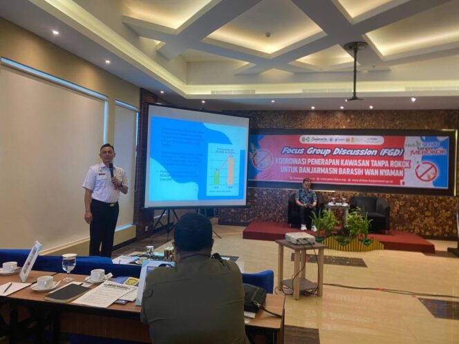 
 Indonesia Darurat Rokok, Banjarmasin Susun Langkah Strategi Penerapan Kawasan Tanpa Rokok