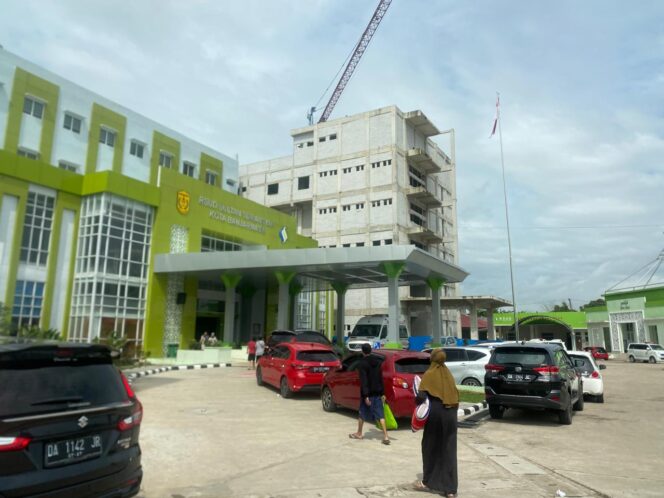 
 Pembangunan Gedung Baru Berlantai 5 di RSUD Sultan Suriansyah Dilanjutkan