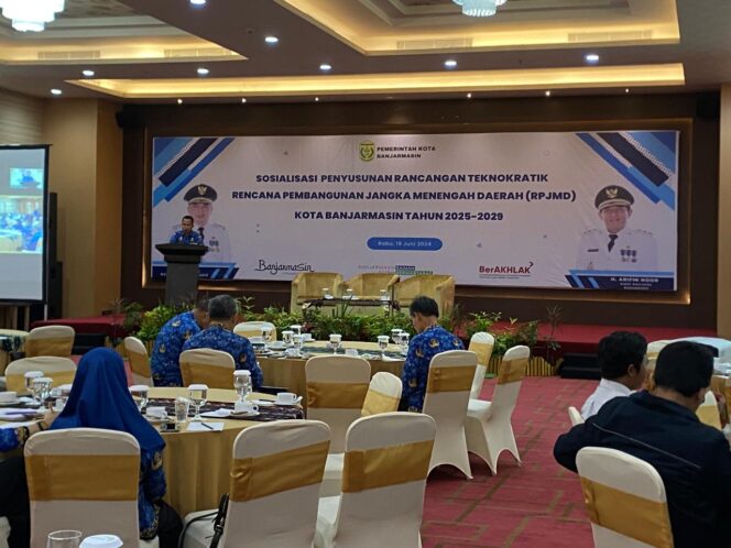 
 Susun RANTEK RPJMD Tahun 2025-2029, Sekda : Komitmen Membangun Kota Banjarmasin Lebih Baik