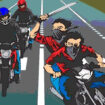 Ket foto : Ilustrasi kenakalan remaja geng motor konvoi bawa Sajam (ist).