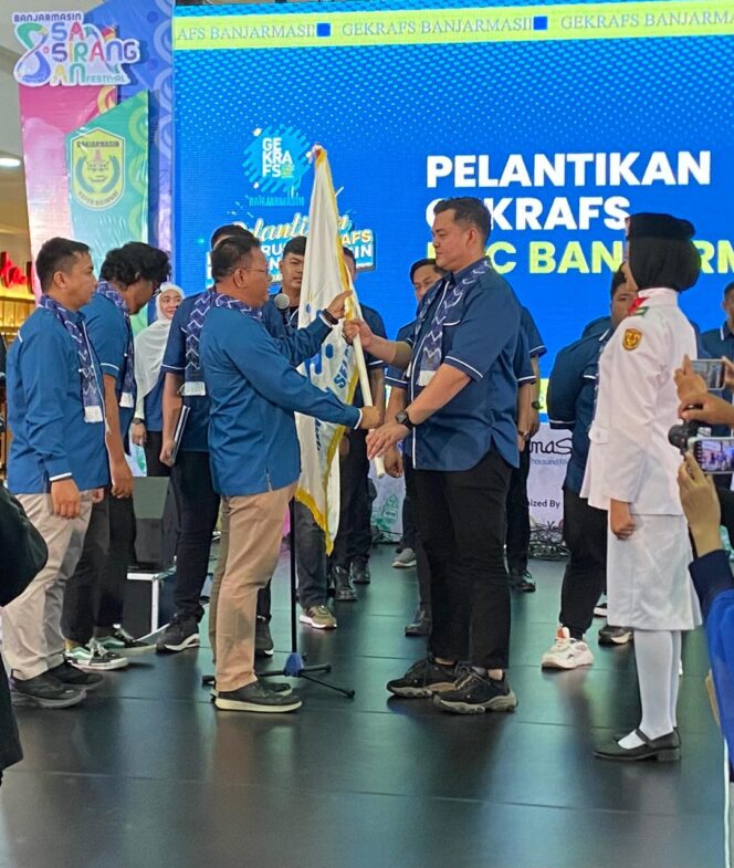 
 50 Anggota Gekraf Banjarmasin Resmi Dilantik