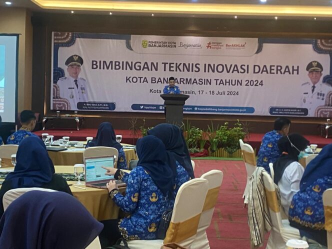 
 Upaya Tingkatkan Indeks Inovasi Daerah, Bappeda Litbang Banjarmasin Gelar Bimtek