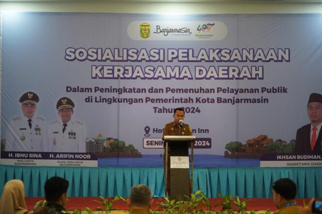 
 Kerjasama Daerah Jadi Upaya Pemko Banjarmasin Ciptakan Visi Misi Pelayanan Publik yang Lebih Prima