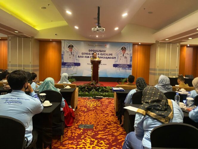
 Berikan Pendampingan IKM di Banjarmasin, Disperdagin Gelar Sosialisasi Sistem Silinas dan E-Katalog
