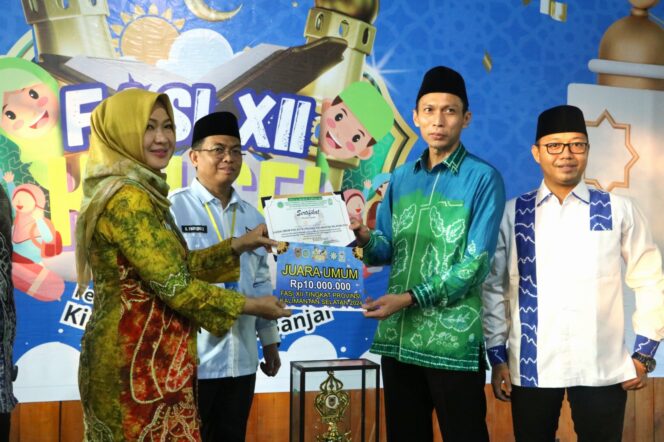 
 Kafilah FASI Kota Banjarmasin Pertahankan Juara Umum Empat Kali Berturut-turut