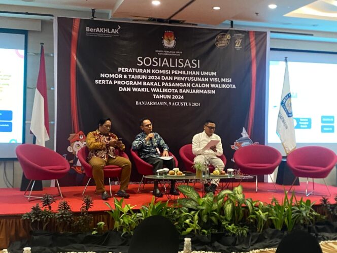 
 Visi Misi Kepala Daerah Harus Selaras RPJPD, KPU Banjarmasin Sosialisasikan Peraturan KPU No 8 Tahun 2024