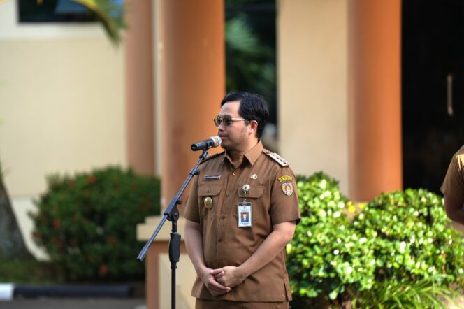 
 Pimpin Apel Gabungan Pemkab HST, Bupati Aulia Tekankan Leadership